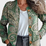Lavanya™ – Cardigan med paisleymönster
