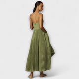 Marilyn - Midi-Rockklänning i tyl med bustier-design