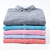 Camisa de lino Saint-Tropez