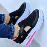 Ventilerande Slip-On Sneakers med stabil passform