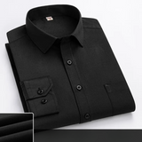Camisa de oficina de algodón premium para Hombre – Azul Claro