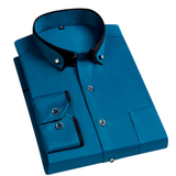 Adriano – Camisa clásica de algodón premium para Hombre