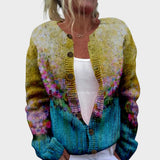 Rita – Blommig cardigan för hösten