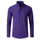 Camisa de oficina de algodón premium para Hombre