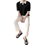 Filip - Polo de mangas amplias para hombres