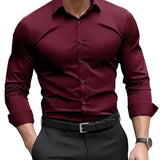 Camisa elegante de algodón premium para Hombre