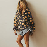 Daisy™ | Blommig tröja i teddyfleece