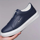 Zapatos de Cuero Slip-On