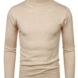 Suéter Elegante con Cuello Alto