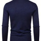Suéter Elegante con Cuello Alto