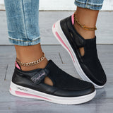 Ventilerande Slip-On Sneakers med stabil passform