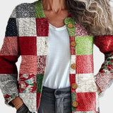 Sylvette™ – Rutig cardigan