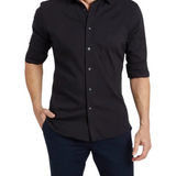 Camisa de algodón premium con cremallera para Hombre