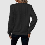 Rozárie – Elegant flätstickad tröja – bild 9