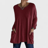 Mira – Ledig oversize topp – bild 8