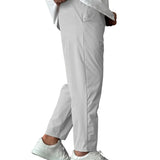 Pantalones Tapered Elegantes con Cordón