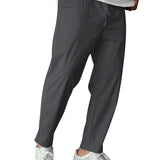 Pantalones Tapered Elegantes con Cordón