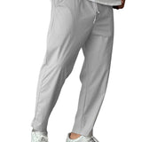 Pantalones Tapered Elegantes con Cordón
