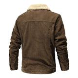 Chaqueta de Forro Polar Casual Bosque