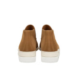 Mocasines de Cuero para Hombres – Estilo Slip-On Chukka, Tacón Plano – Marrón