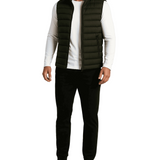 Chaleco Doudoune Premium Hombre Verde Oscuro