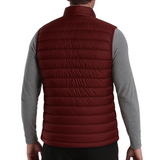 Chaleco de Plumón Premium para Hombre en Color Terracota