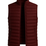 Chaleco de Plumón Premium para Hombre en Color Terracota