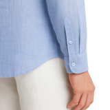 Camisa de Lino Mónaco – Azul Claro