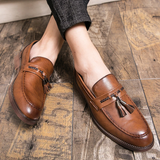 Mocasines de Cuero con Flecos