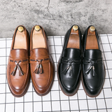 Mocasines de Cuero con Flecos