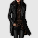 Carolina | Elegant läderrock