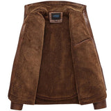 Chaqueta Masculina de Cuero de Alta Calidad