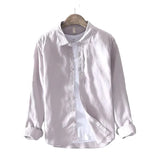 Camisa elegante de algodón premium para Hombre – Blanco