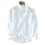 Camisa elegante de algodón premium para Hombre – Blanco