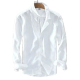 Camisa elegante de algodón premium para Hombre – Blanco