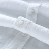 Camisa elegante de algodón premium para Hombre – Blanco