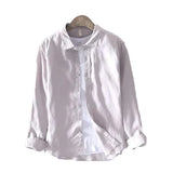Camisa elegante de algodón premium para Hombre – Blanco