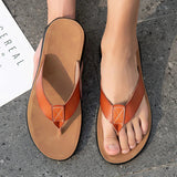 Sandalias de Cuero Casual