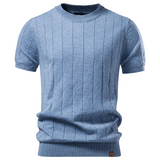 Luca - Camiseta de Lujo con Diseño Acanalado