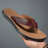 Sandalias de Cuero Casual