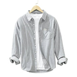 Camisa premium de algodón premium para Hombre