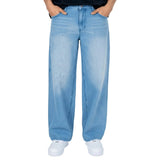 Kami - Pantalones de mezclilla anchos de estilo japonés