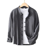 Camisa tradicional de algodón premium para Hombre