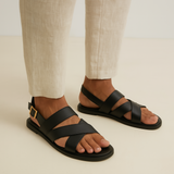 Lanaro | Sandalias Cruzadas Elegantes