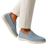Mocasines informales para hombres – Azul claro