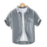 Camisa casual de algodón premium para Hombre – Marrón