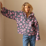 Daisy™ | Blommig tröja i teddyfleece