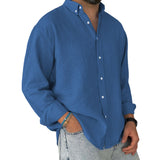 Camisa premium de algodón premium para Hombre – Negro