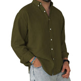 Camisa premium de algodón premium para Hombre – Negro