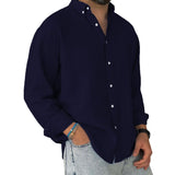 Camisa premium de algodón premium para Hombre – Negro